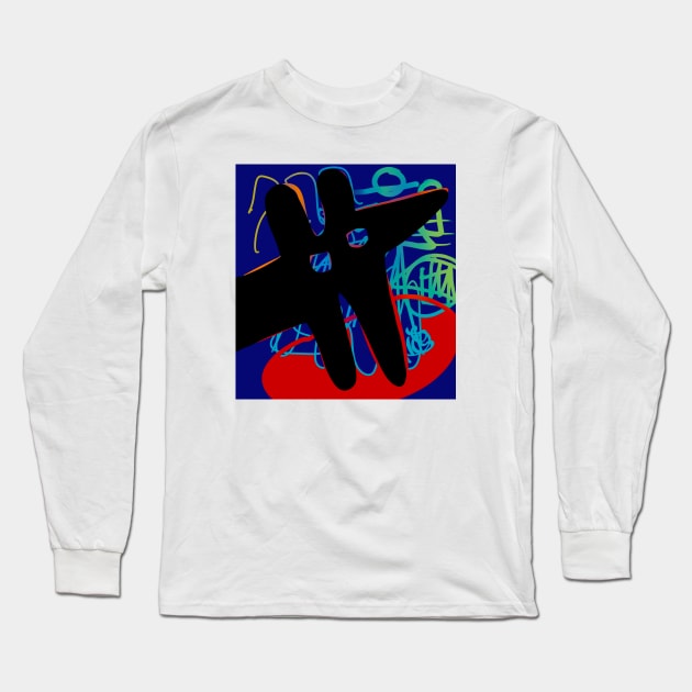 DOG Long Sleeve T-Shirt by Angel Rivas